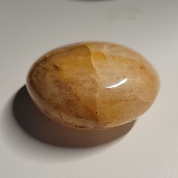 Other - Elegant Polished Stone Tan Orange Cream